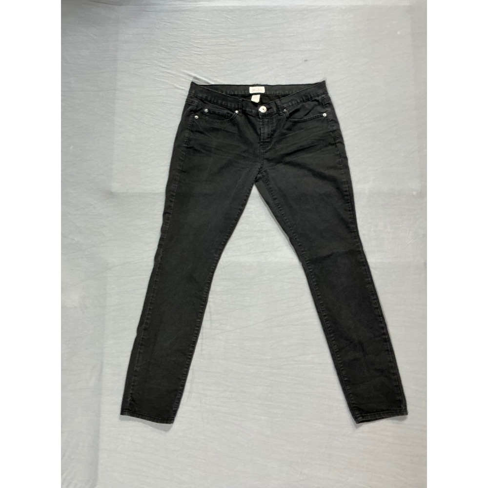 Mudd Black Skinny Jeans Womens Size 13 Mid Rise Stretch Denim Pants RN 73277